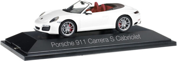 Herpa 070980 Porsche 911 Carrera S Cabriolet 991 II