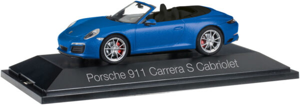Herpa 070997 Porsche 911 Carrera S Cabriolet 991 II