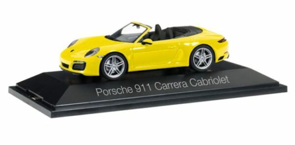 Herpa 071024 Porsche 911 Carrera Cabriolet  991 II