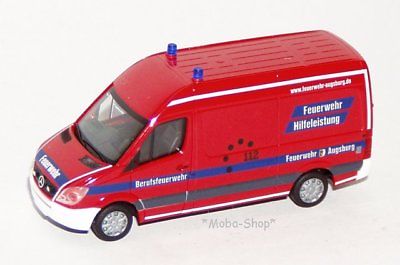 Herpa 090698 MB Sprinter 06 "Pompieri Augsburg" Modellismo