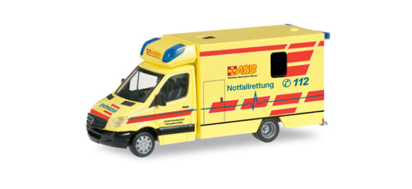 Herpa 091800 MB Sprinter "ASB Berlin" Modellismo