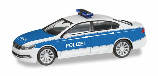 Herpa 092180 VW Passat Limousine "Polizia"