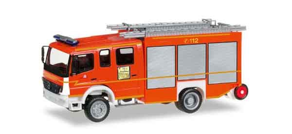 Herpa 092319 Mercedes Benz Atego HLF 20 pompieri Modellismo