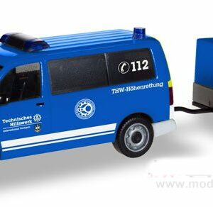 Herpa 093668 VW T6 Bus con rimorchio "THW" Modellismo
