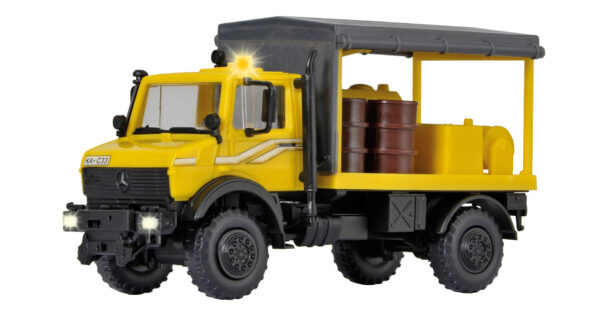 Kibri 10770 Unimog trasporto liquidi con luci