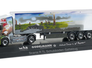 Herpa 121583 Scania R'13 "Godelmann II/Mai Logistik" Modellismo