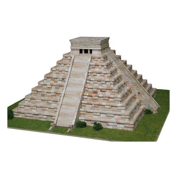 Aedes 1270 Tempio di Kukulcan in mattoncini terracot Modellismo