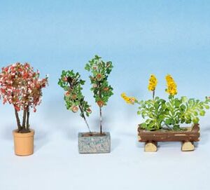 Noch 14014 Vasi con piante e fiori ornamentali Modellismo