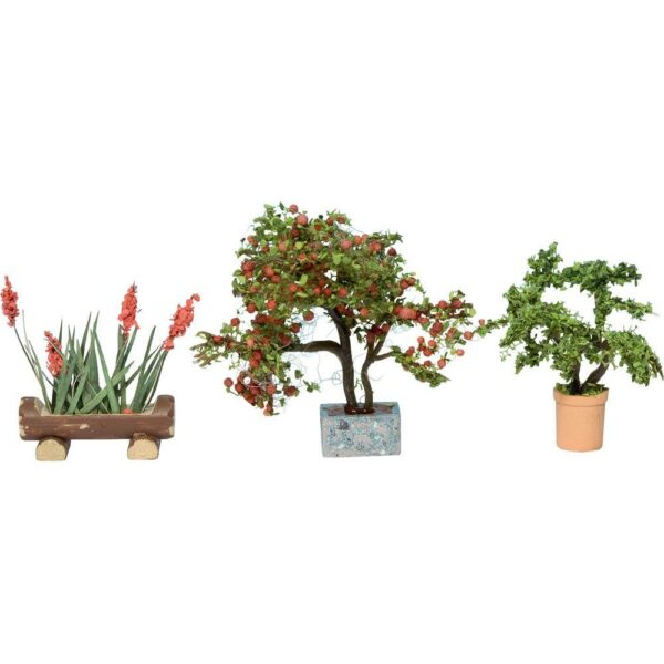 Noch 14020 Vasi con piante e fiori ornamentali Modellismo