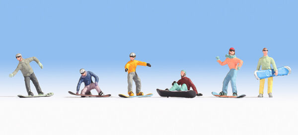 Noch 15826 Snowboarders Modellismo