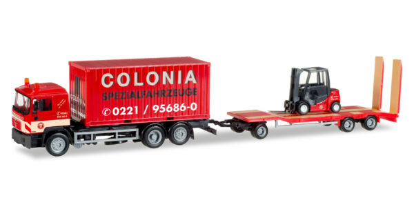 Herpa 308182 MAN F 90 Container TU3  "Colonia" Modellismo