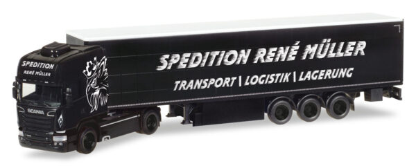Herpa 308748 Scania R'13 "Rene Muller Transporte" Modellismo