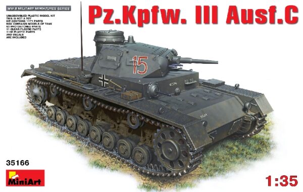 MINIART 35166 Pz.Kpfw.Iii Ausf.C