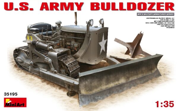MINIART 35195 U.S. Army Bulldozer