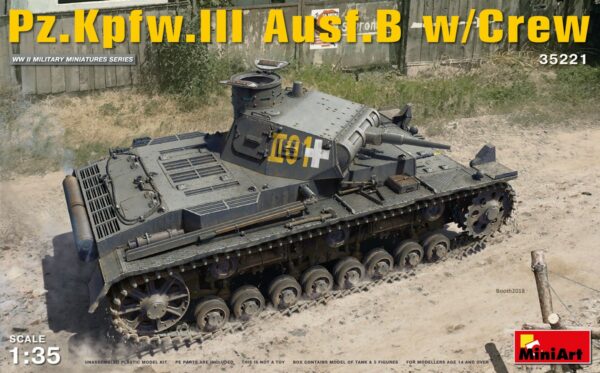 Miniart 35221 Pz.Kpfw.3 Ausf.B w/Crew