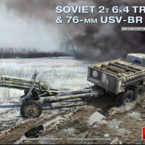 Miniart 35272 SOVIET 2 T 6X4 TRUCK with 76mm USV-BR GUN