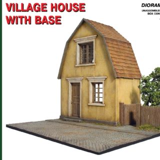 MINIART 36031 Village House With Base