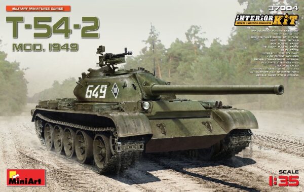 Miniart 37004 T-54-2 SOVIET MEDIUM TANK MOD.1949