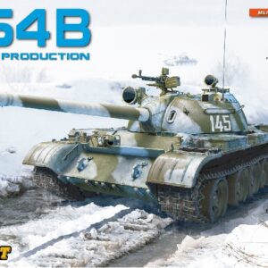 Miniart 37011 T-54B SOVIET MEDIUM TANK. EARLY PRODUCTION w/interior Kit