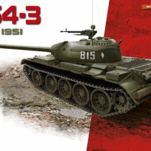 Miniart 37015 T-54-3 SOVIET MEDIUM TANK. Mod 1951