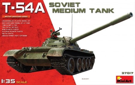 Miniart 37017 T-54A  Soviet Medium Tank