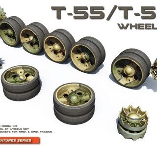 Miniart 37058 T-55/T-55A Wheels Set