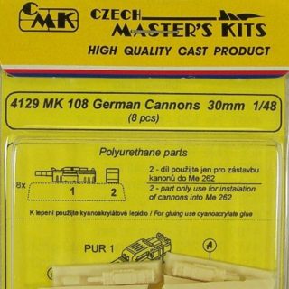 CMK 4129 GERMAN CANNONS MK 108 30 Modellismo