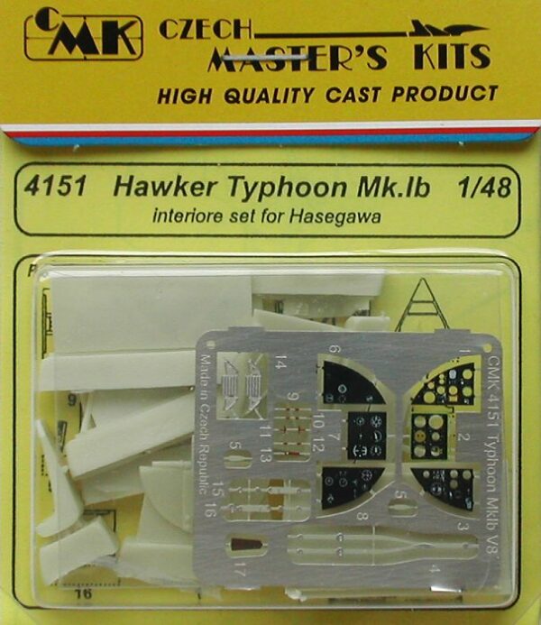 CMK 4151 HAWKER TYPHOON MK.Ib-INTERNI Modellismo
