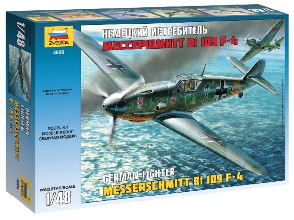 ZVEZDA 4806 Messerschmitt Bf-109 F4