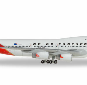 Herpa 500609-001 Boeing 747-400 Qantas  25° "We Go  Furthe Modellismo