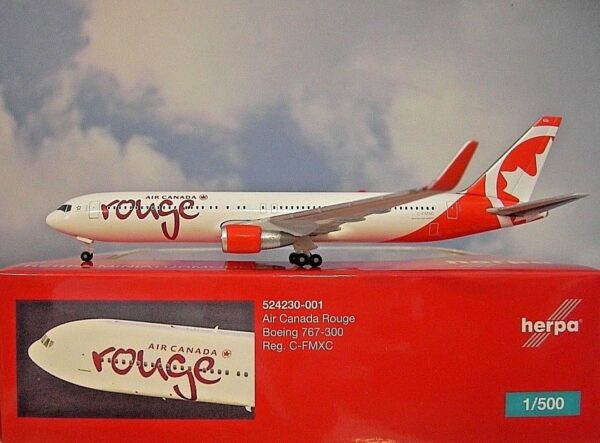 Herpa 524230-001 Boeing 767-300 Air Canada Rouge Modellismo