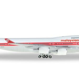 Herpa 529679 Boeing 747-400 Malayasia Airlines-Retroje Modellismo