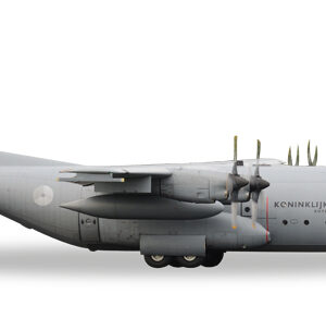 Herpa 530477 Lockeed C-130 H Hercules Royal Air Force Modellismo