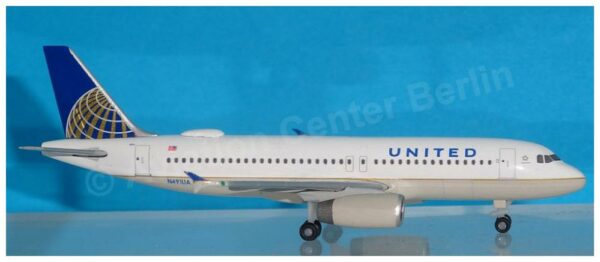 Herpa 531252 Airbus A320 United Airlines Modellismo