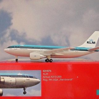 Herpa 531573 Airbus A310-200 KLM "Rembrandt" Modellismo