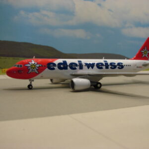 Herpa 557146 EDELWEISS AIRBUS A320 Modellismo