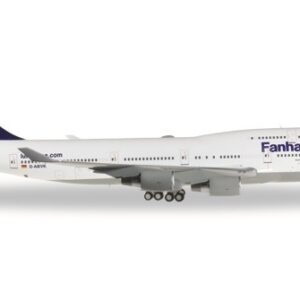 Herpa 557313 Boeing 747-400 Lufthansa "Fanhansa" Modellismo