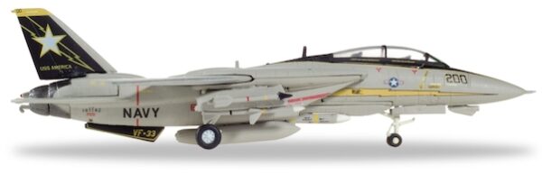 Herpa 558891 Grumman F-14A Tomcat US Navy VF-33 Modellismo