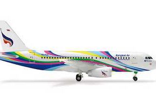 Herpa 562157 Airbus A319 Bangkok "Hiroshima" Modellismo