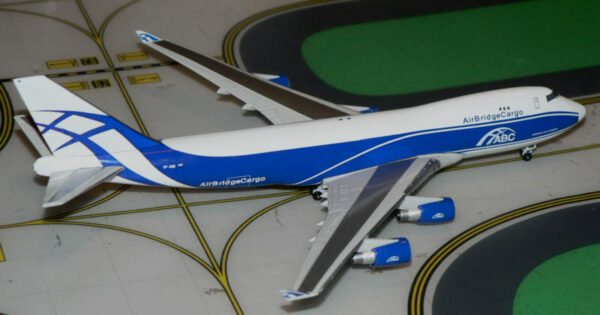 Herpa 562201 BOEING 747-400F "AIR BRIDGE CARGO" Modellismo