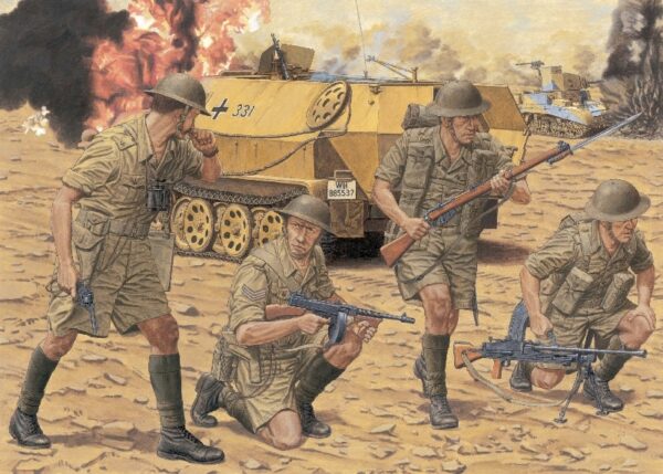 DRAGON 6390 British 8th Army Infantry (El Alamein 194 Modellismo