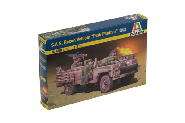 ITALERI 6501 S.A.S. RECON VEHICLE PINK PANTHER