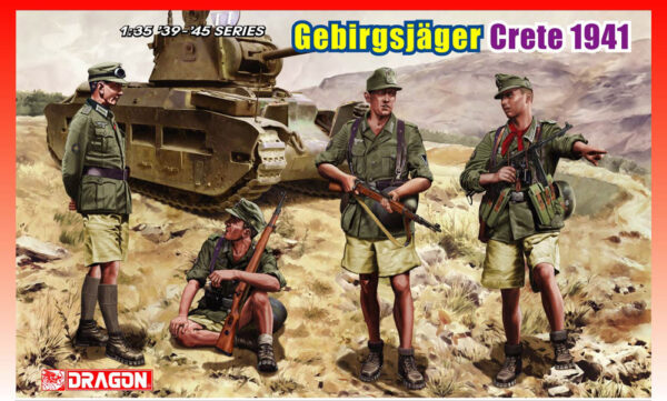 DRAGON 6742 Gebirgsjägers Crete 1941 Modellismo