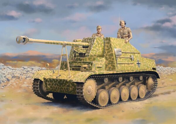 DRAGON 6769 Kfz. 131 Panzerjäger II für PaK 40/2 "Mar Modellismo