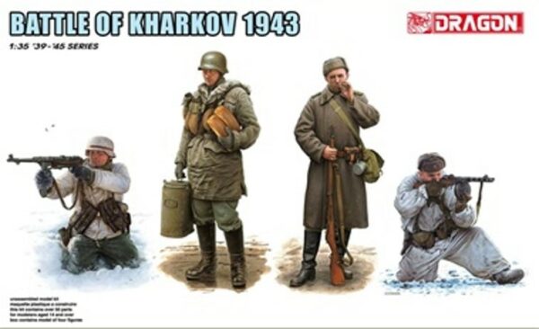DRAGON 6782 Battle Of Kharkov 1943 - Include 4 Figure Modellismo