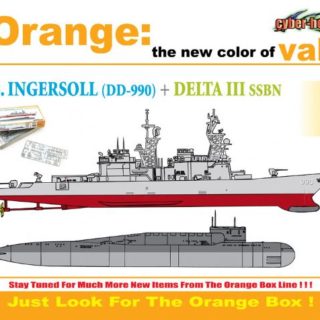 CyberHobby 7114 USS INGERSOLL DD 990 VS DELTA III