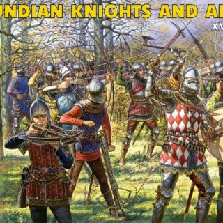 MINIART 72001 Burgundian   Knights And  Archers.  Xv C. Modellismo