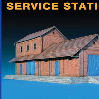 MINIART 72028 Service Station - Multi Colored Kit