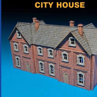 MINIART 72030 City House  Multi Colored Kit