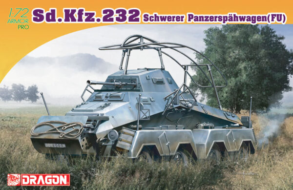 DRAGON 7429 Sd.Kfz.232 Schwerer Panzerspähwagen (Fu)